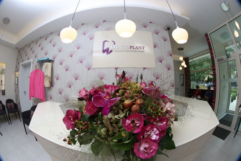 A Dentoplant Fogászati Rendelő recepciója – Szeged