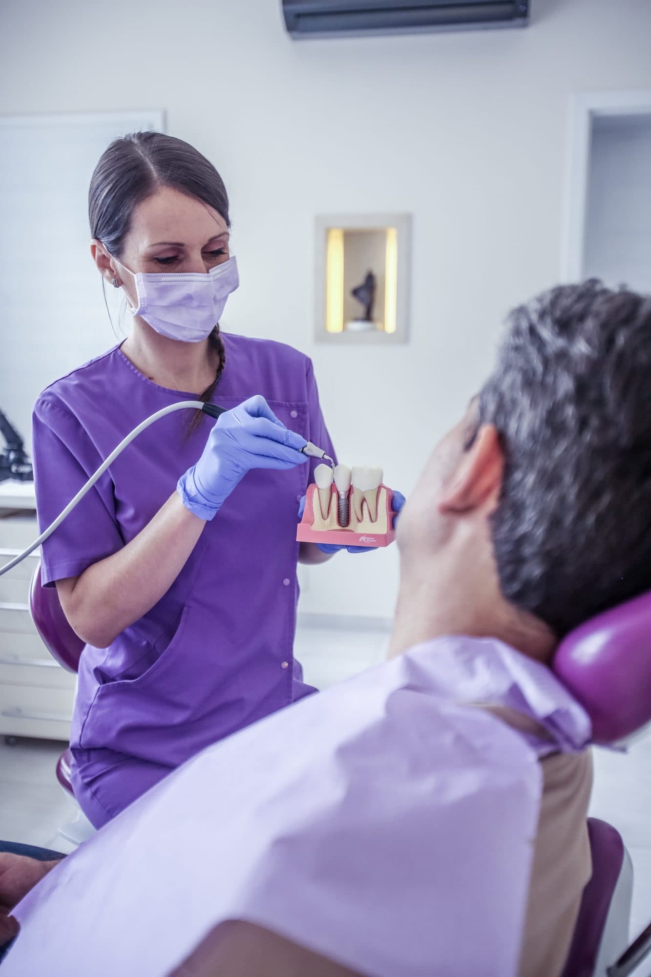 Implantátum higiéniai kezelés a Dentoplant rendelőben (2)